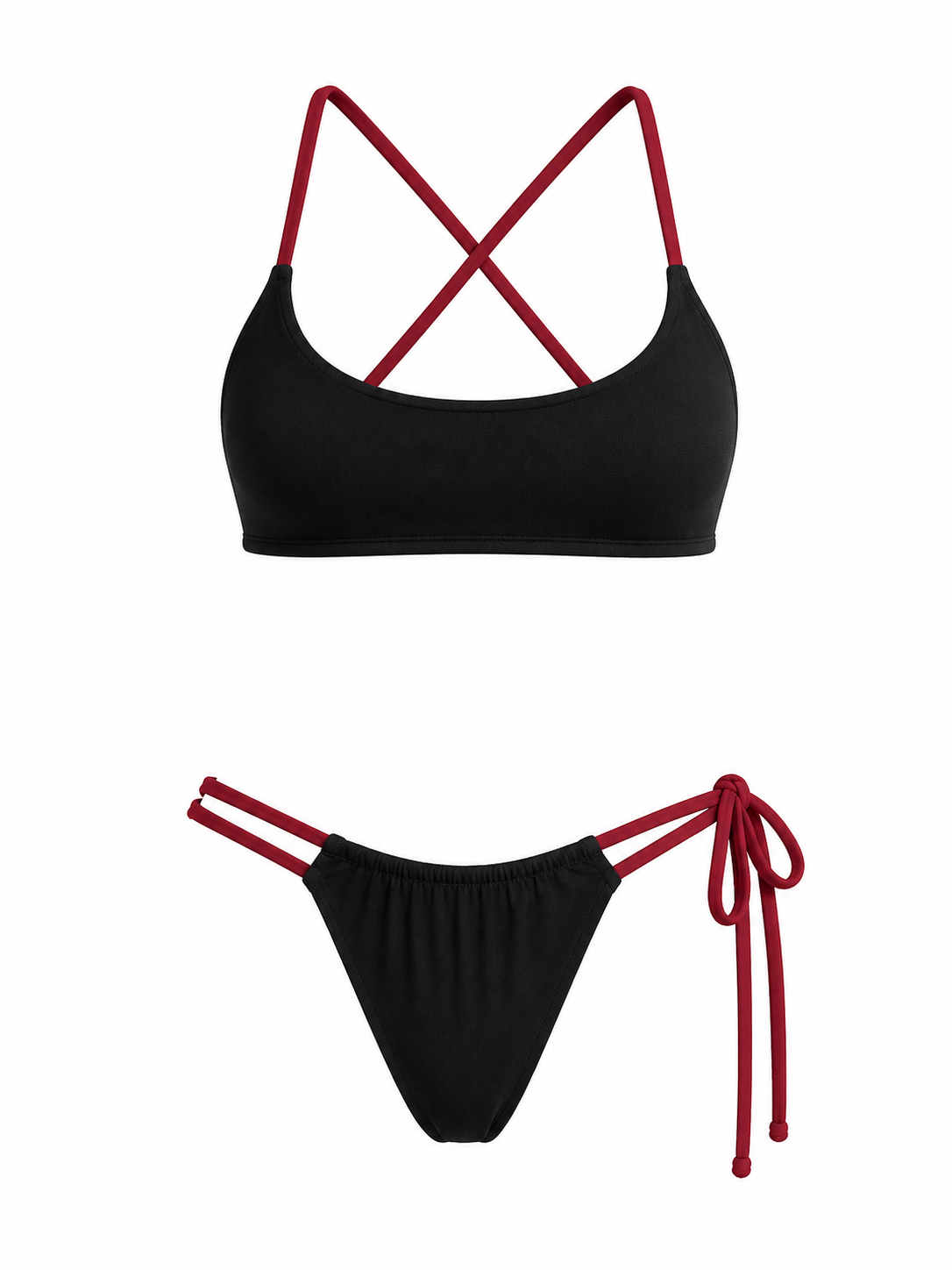 Coffee Black Cherry Bikini