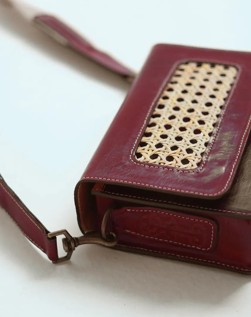 Coffee Brick Bag close up view